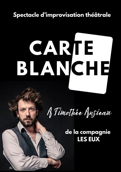 Carte blanche à Timothée Ansieau